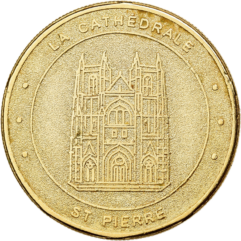 France, Token, Boulangerie Le Gourmet Nantais, Cathédrale Saint-Pierre