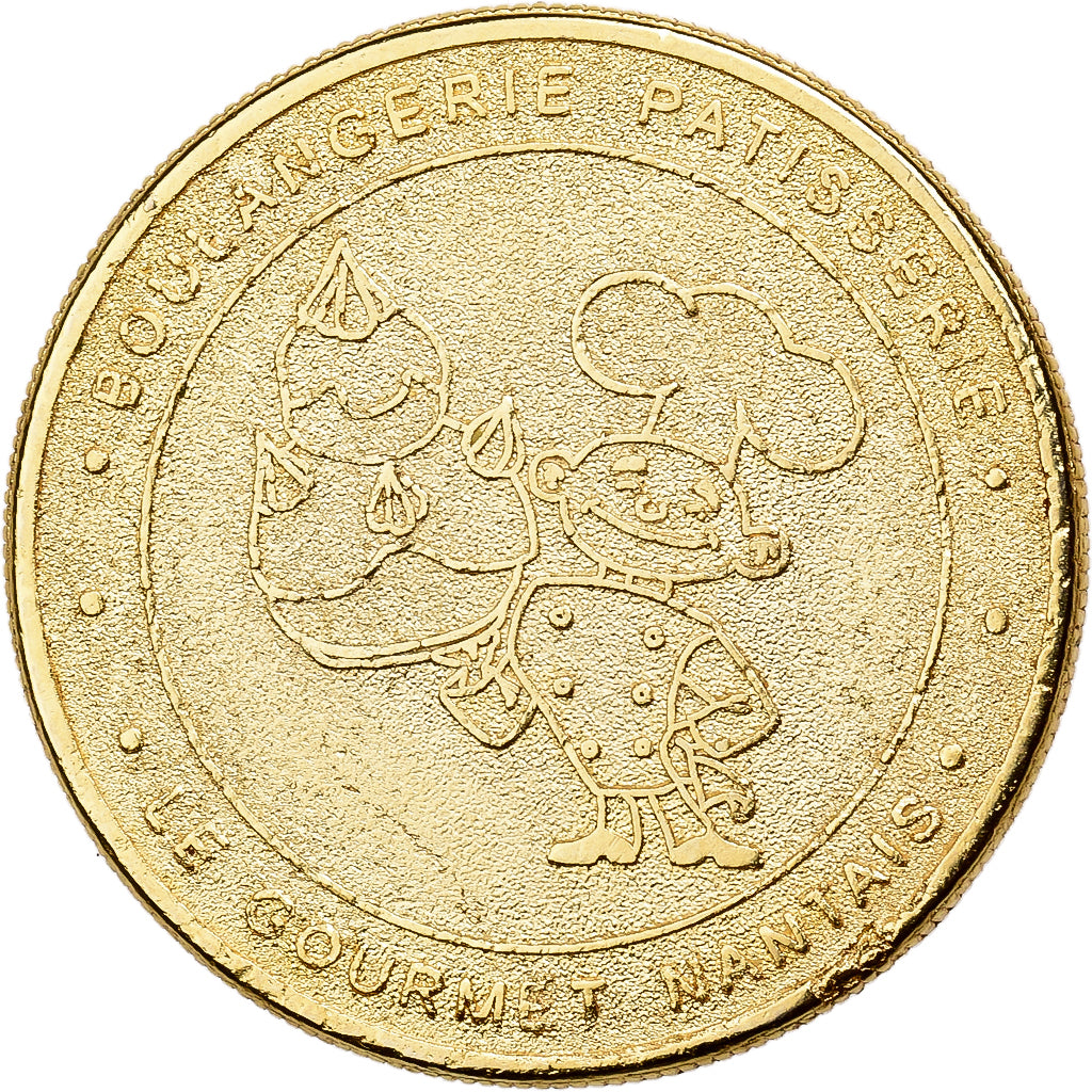 France, Token, Boulangerie Le Gourmet Nantais, Château des Ducs de Bretagne