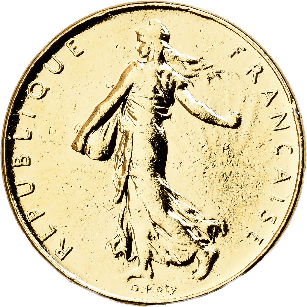 Frankreich, Franc, Semeuse, 1977, Paris, Doré, Nickel, VZ, Gadoury:474