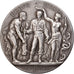 Francja, medal, Préparation Militaire, Robur-Hygia, Srebro, Borrel.A, AU(55-58)