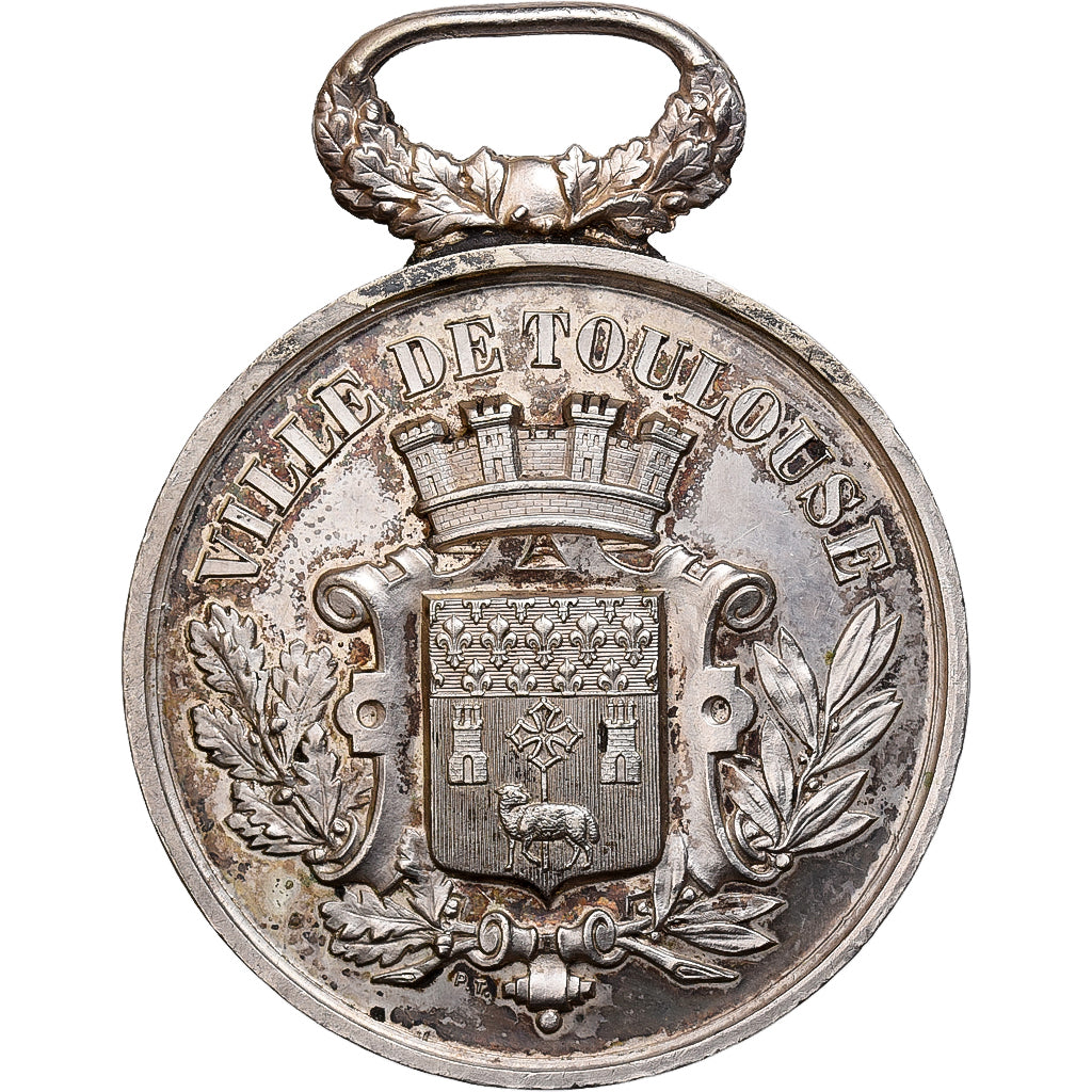 Francia, medaglia, Concours International de Musique, Toulouse, 1893, Bronzo
