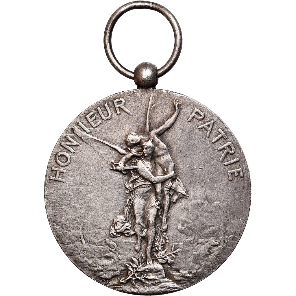France, Medal, Union Nationale des Sociétés de Tir de France, 1878, Silver