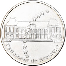 France, 20 Euro, Rennes, 1997, Silver, AU(55-58)