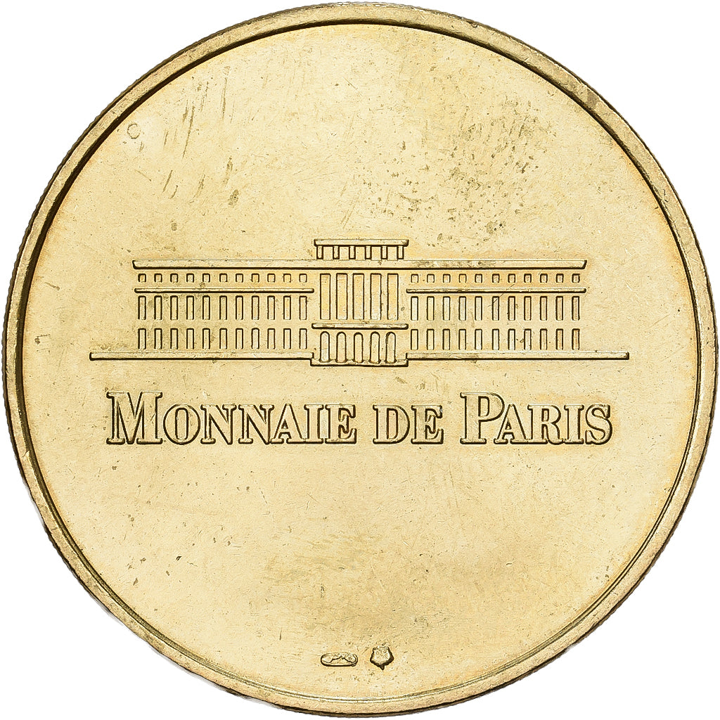 France, Token, Paris - Sainte Chapelle, 1998, Copper-nickel Aluminium, MDP