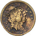 France, Token, Louis XIV Marie-Thérèse d'Autriche, Brass, VF(20-25)