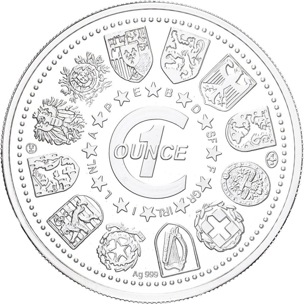 Germany, 1 Oz, Europa, Berlin, Silver, MS(65-70)