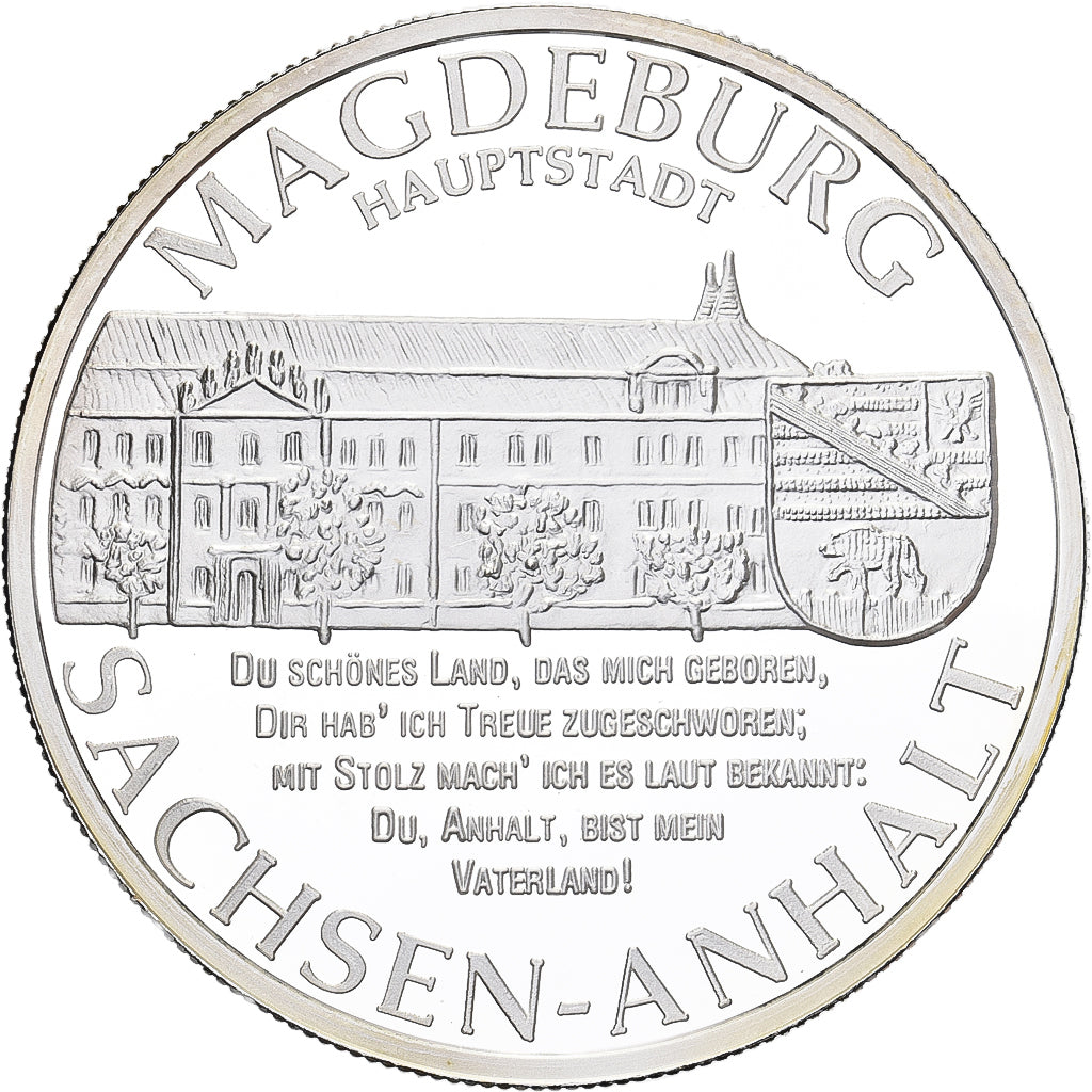 Deutschland, Medaille, Magdebourg, Silber, STGL