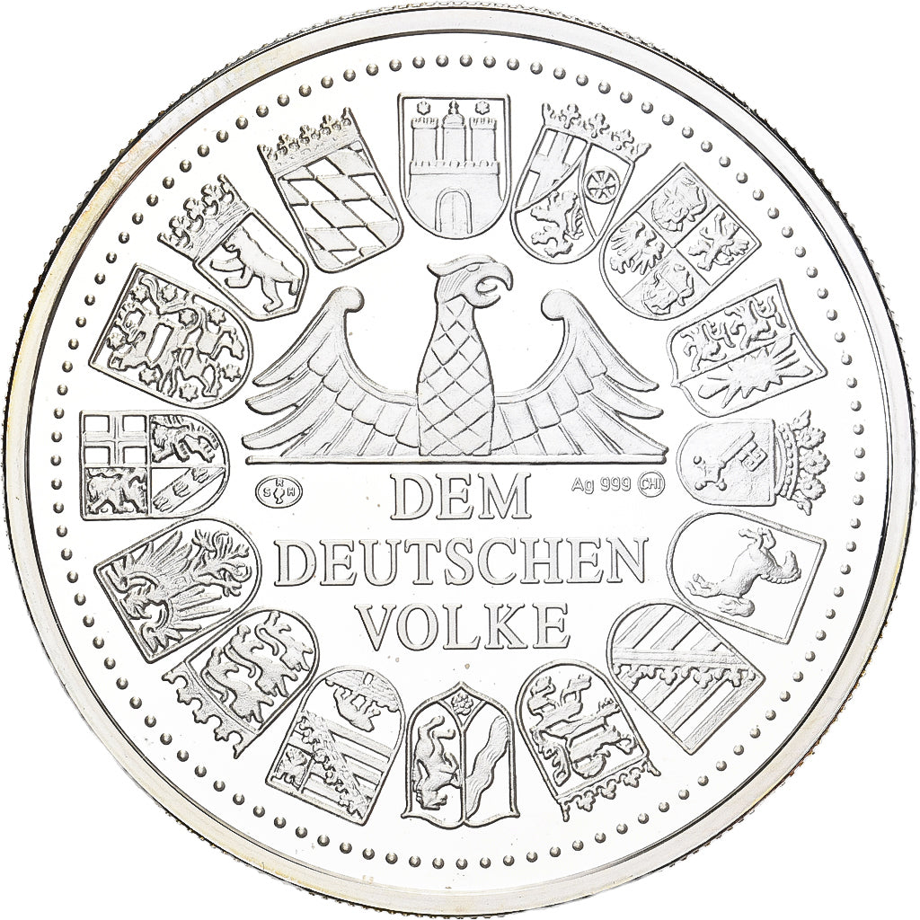 Niemcy, medal, Dresden, Srebro, MS(65-70)