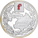 Switzerland, 1 Oz, Basel-Land, Cantons Suisses, Bern, Silver, MS(65-70)