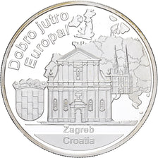 Croatia, 1 Oz, Dobro Jutro Europa, Silver, MS(65-70)