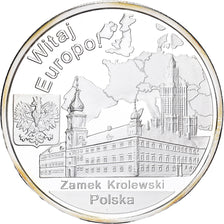 Polonia, 1 Oz, Witaj Europo, Argento, FDC