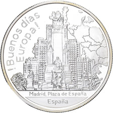 Espagne, 1 Once, Buenos Dias Europa, Argent, FDC