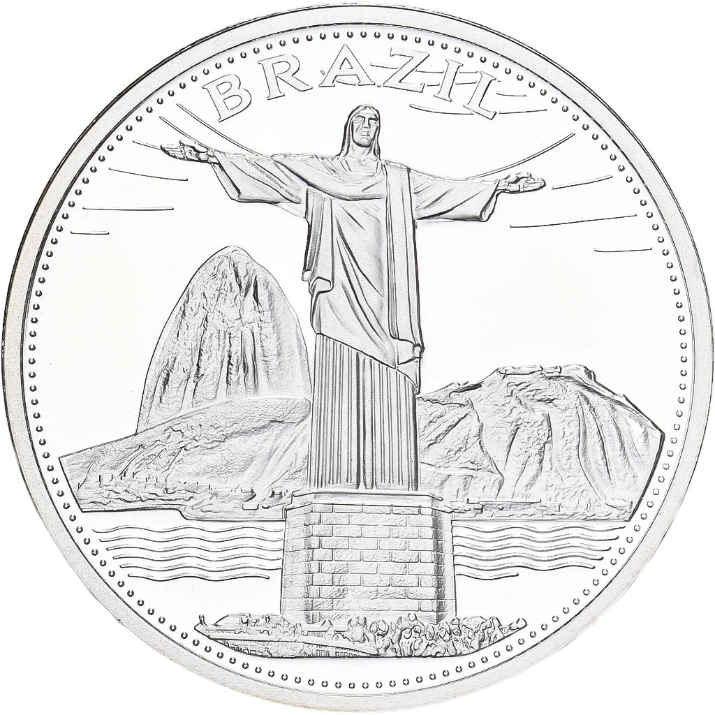 Brazylia, 1/4 once, Srebro, MS(65-70)