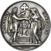 France, Medal, Religion, Mariage Chrétien, Silver, Pingret, MS(63)