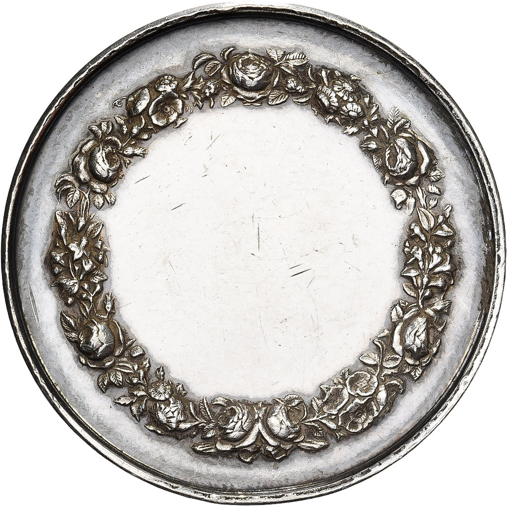 France, Medal, Religion, Mariage Chrétien, Silver, Pingret, MS(63)