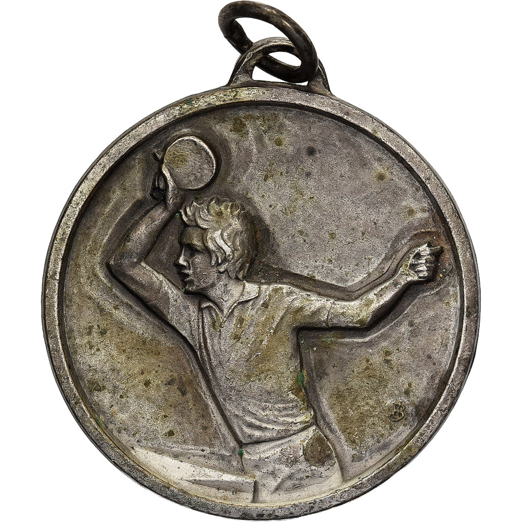 Frankreich, Medaille, Sport, Tennis, Silvered bronze, SS