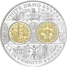 France, Medal, Histoire Monétaire, Unité dans la Diversité, Silver, MS(63)