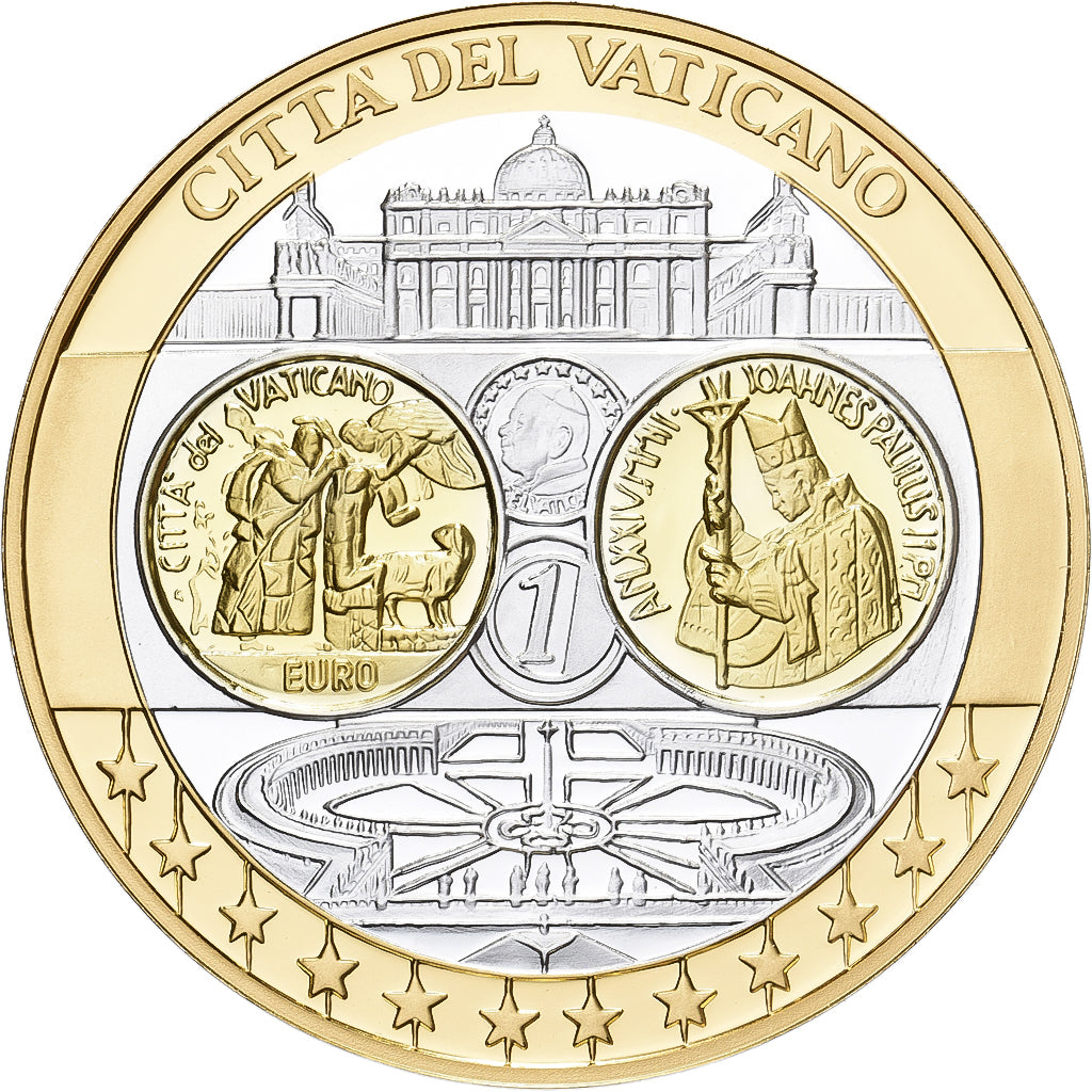 Vaticaanstad, Medaille, Europa, Zilver, UNC
