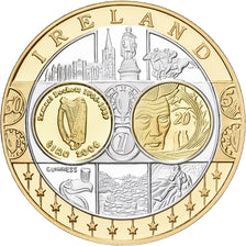 France, Medal, Europa, Ireland, Silver, MS(64)