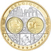 France, Medal, Europa, Belgique, Silver, Proof, MS(64)