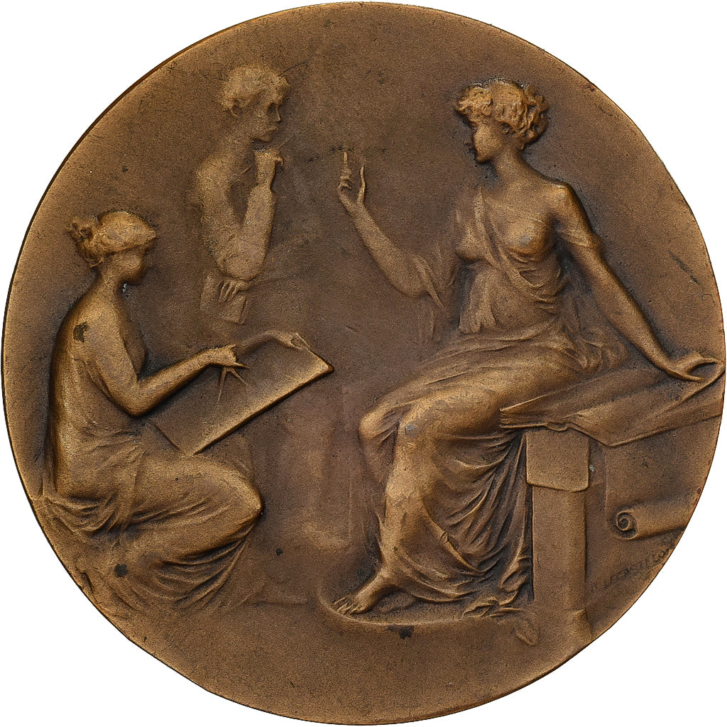 Francia, medaglia, Association des Classes Moyennes, 1912, Bronzo, Legastelois