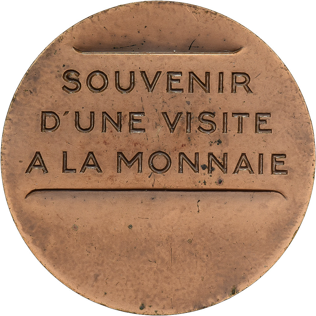 Francja, medal, Souvenir d'une visite à la Monnaie de Paris, Srebro, AU(55-58)