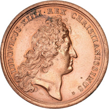 Francia, medalla, Louis XIV, La Paix du Nord, Saint-Germain, 1679, Bronce