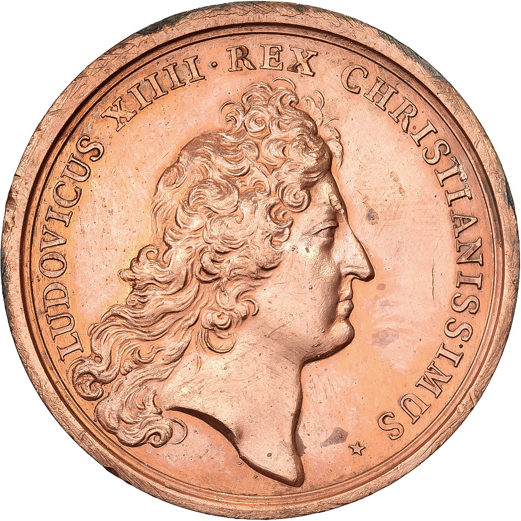 Francia, medaglia, Louis XIV, Seconde Conquête de la Franche-Comté, 1674