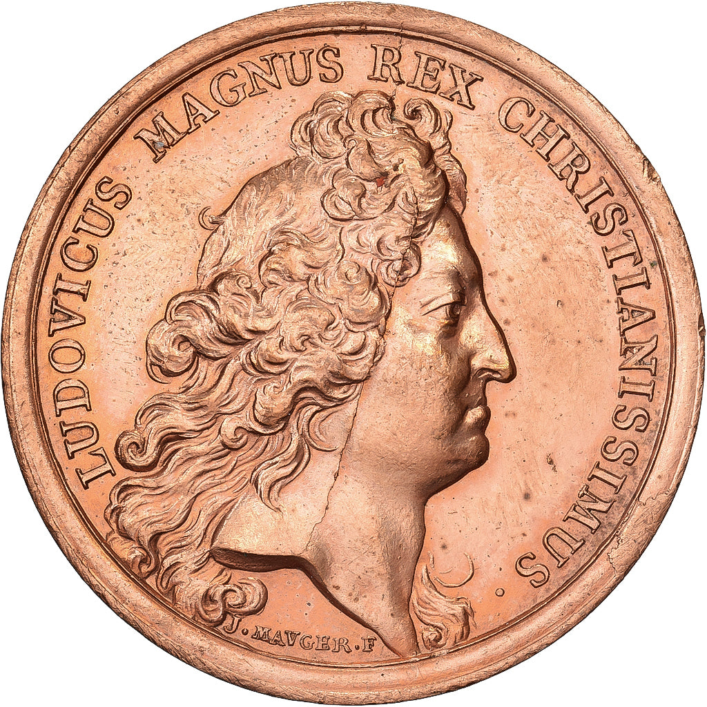 France, Médaille, Louis XIV, Bataille de la Marsaille, Près de Turin, 1693