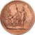 Francja, medal, Louis XIV, Prise de Verrua, 1705, Miedź, Mauger, Ponowne bicie