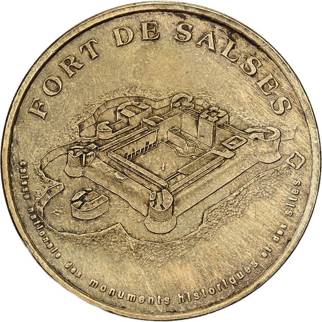 Frankreich, betaalpenning, Salses - Le Château Fort -, 2005, Copper-nickel