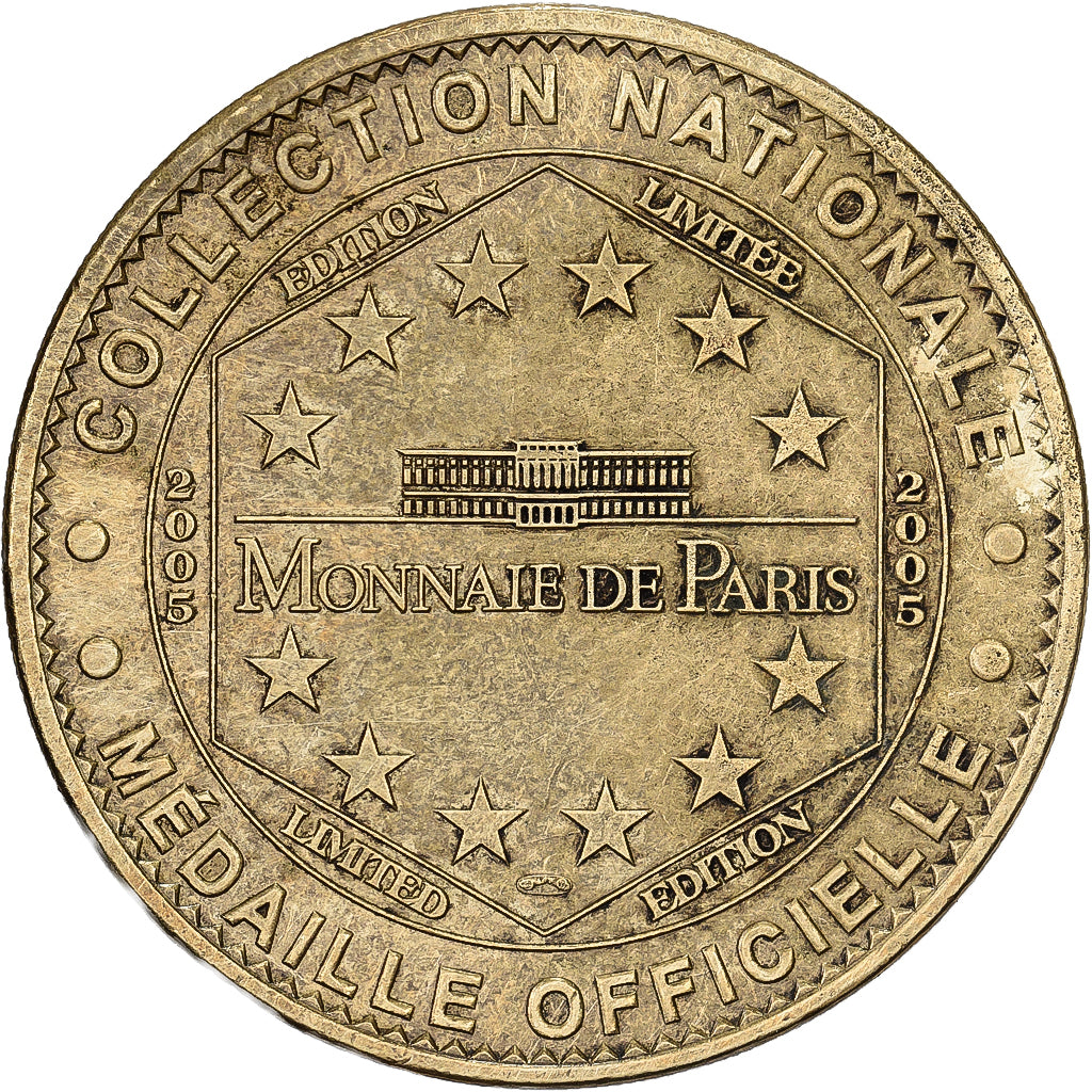 Frankreich, betaalpenning, Salses - Le Château Fort -, 2005, Copper-nickel