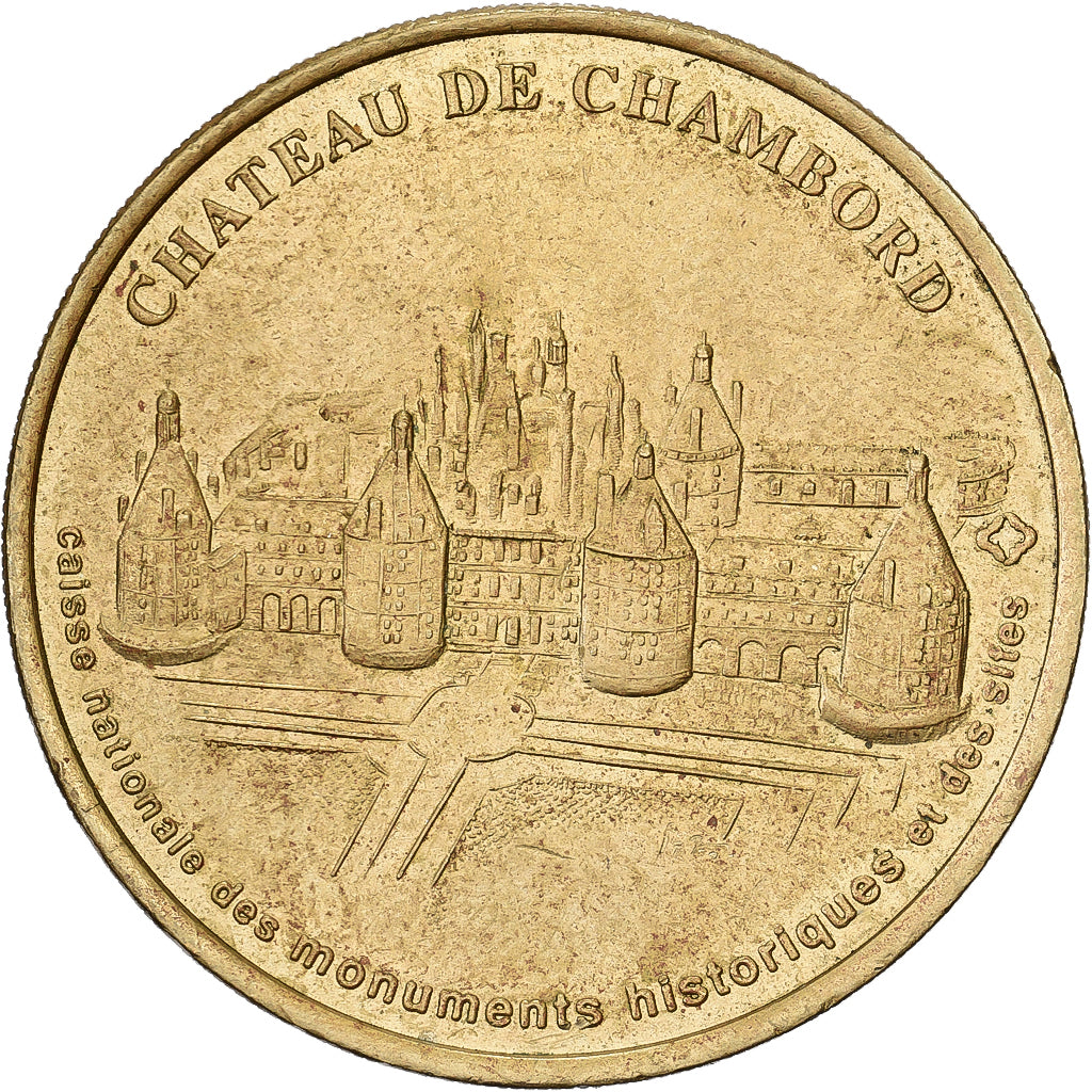 Francja, Token, Chambord - Chateau, 2000, Miedzionikiel Aluminium, MDP