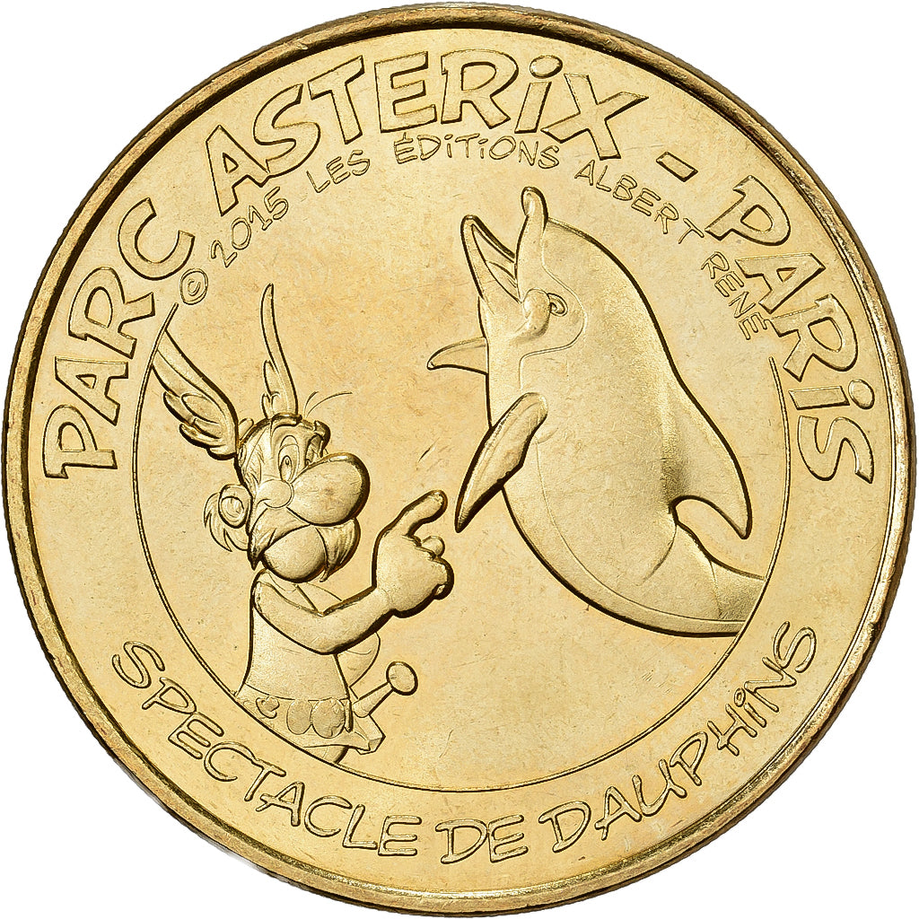 France, Token, Plailly - Parc Astérix n°11, 2015, Copper-nickel Aluminium