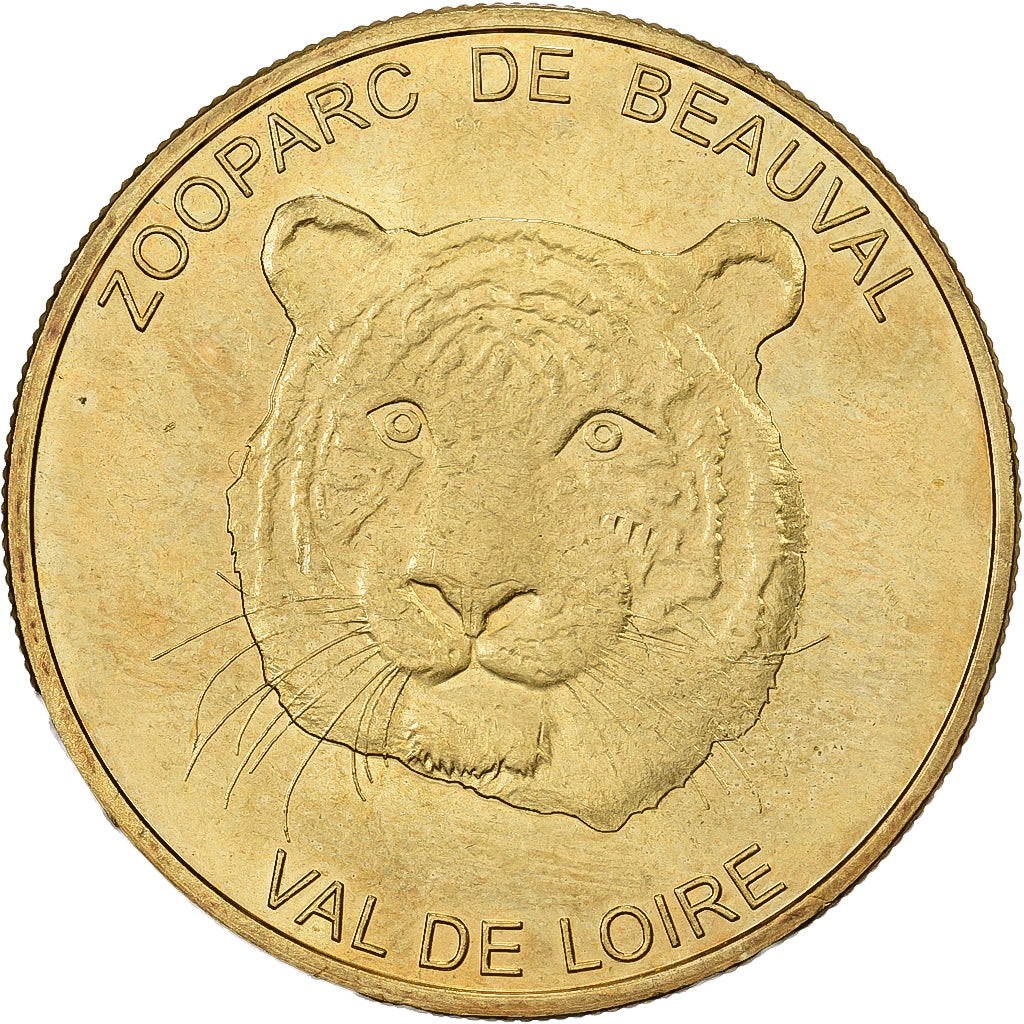 Frankreich, betaalpenning, Val de Loire - Zoo Parc de Beauval, Copper-nickel