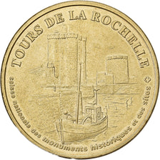 Francia, ficha, La Rochelle - tours n°2, 1998, Rame-nichel-alluminio, MDP, BB