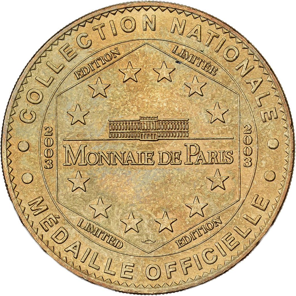 France, Token, Le-Mont-Saint-Michel - vue générale n°2, 2003, Copper-nickel