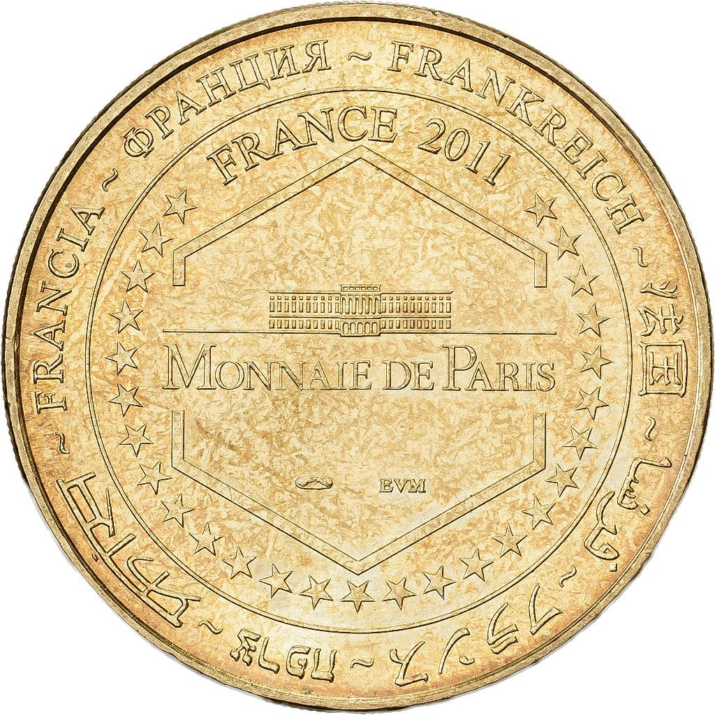 Francja, Token, Sainte-Mère-l'Eglise - Musée Airborne, 2011, Miedzionikiel