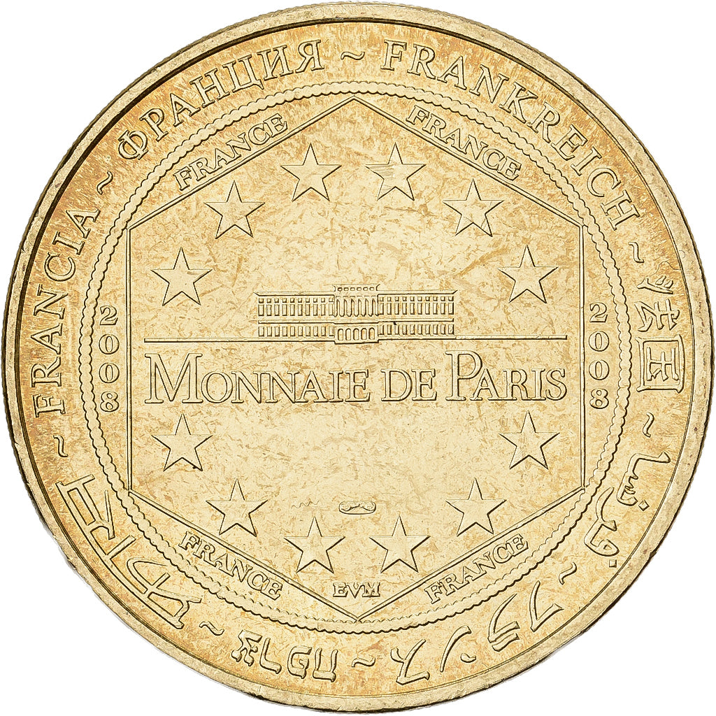 Francja, Token, Disneyland n° 13 - 15 magical years, 2008, Miedzionikiel