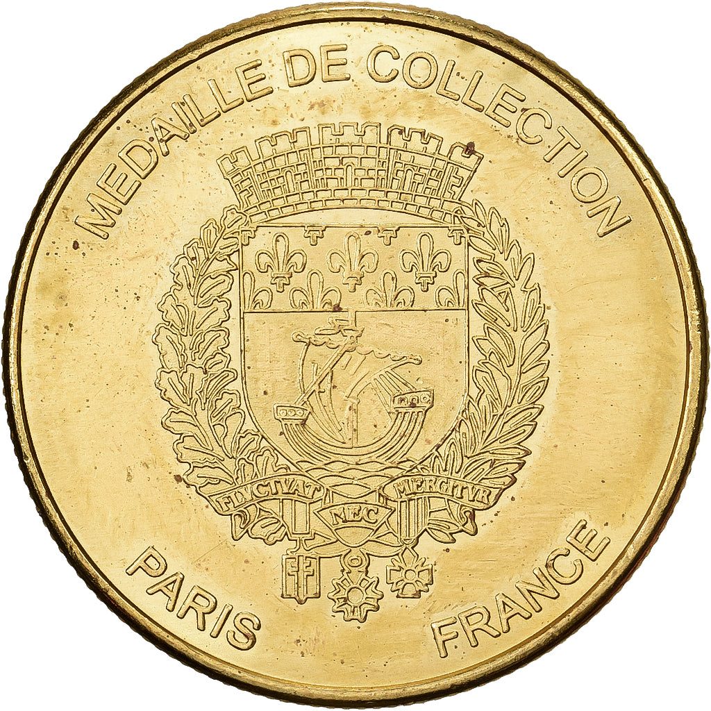 Francja, Token, Paris - La Tour Eiffel, Miedzionikiel Aluminium, EF(40-45)