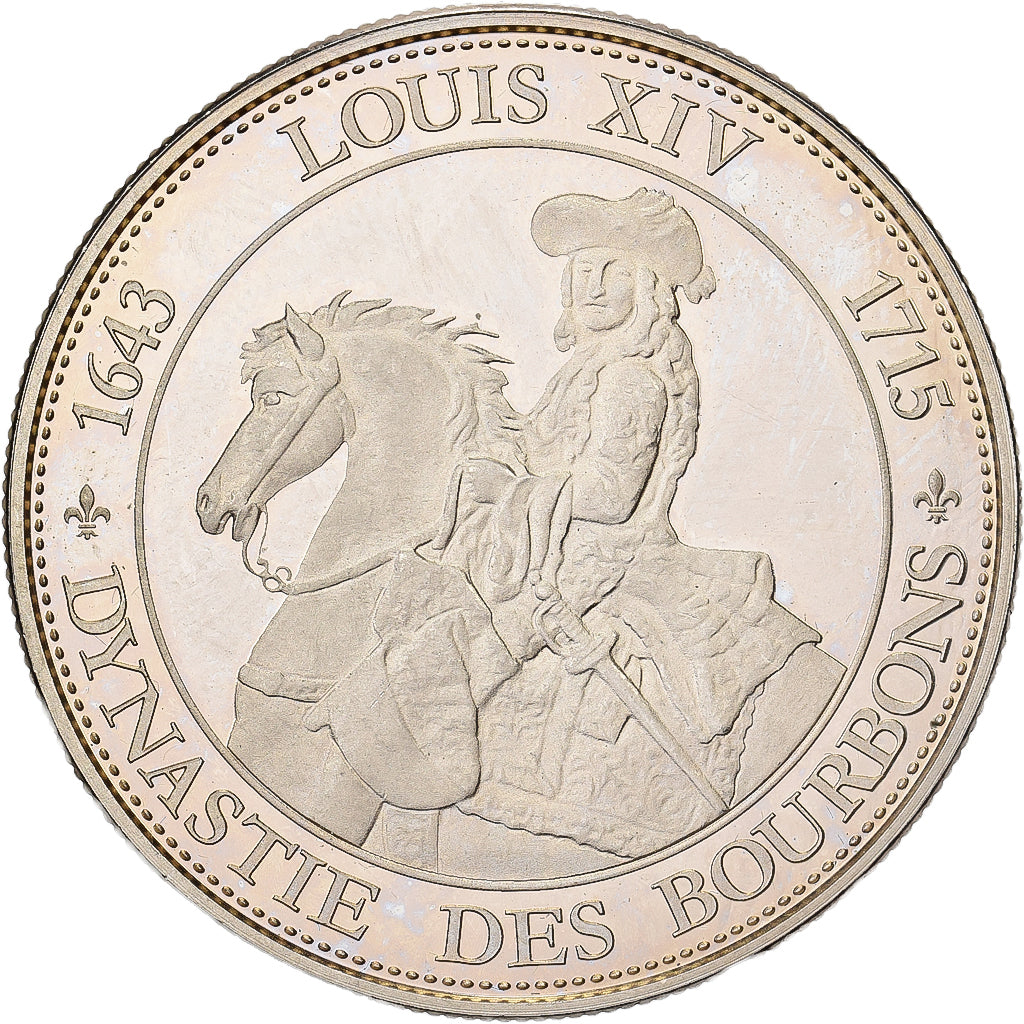 Francia, medalla, Louis XIV, Dynastie des Bourbons, Cobre - níquel, EBC
