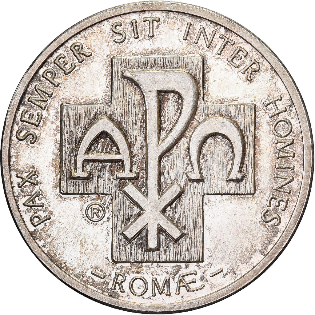 CIUDAD DEL VATICANO, medalla, Jean-Paul II, Plata, Susini, EBC