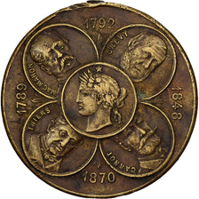 Francja, medal, Exposition universelle de Paris, 1889, Brązowy, EF(40-45)
