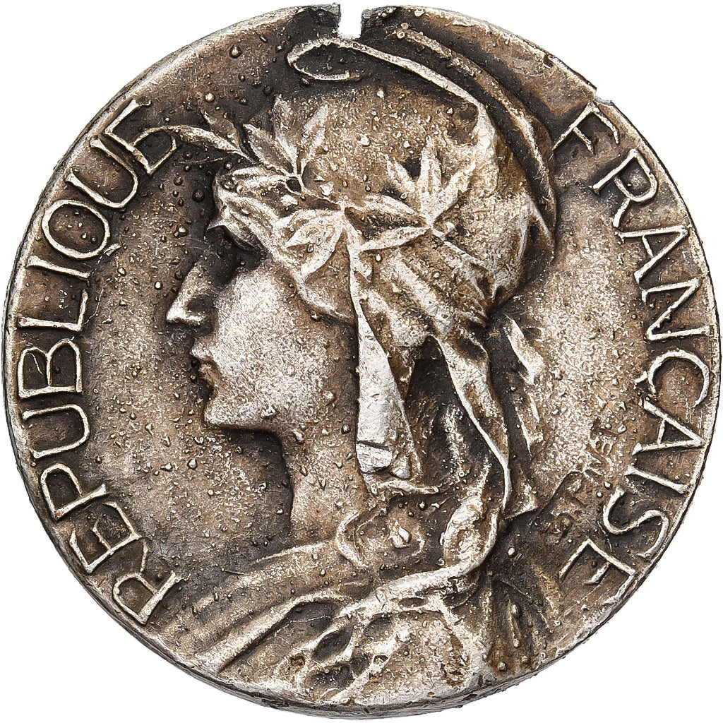 Frankreich, Travail-Industrie, Medaille, Very Good Quality, Rivet, Silvered
