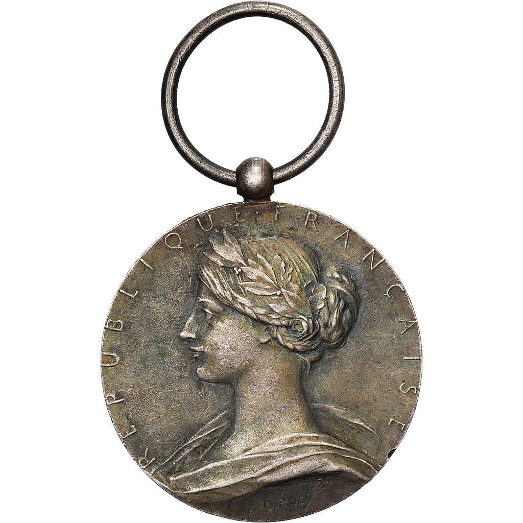 Francia, Sapeurs Pompiers, Ministère de l'Intérieur, medalla, 1900, Muy buen