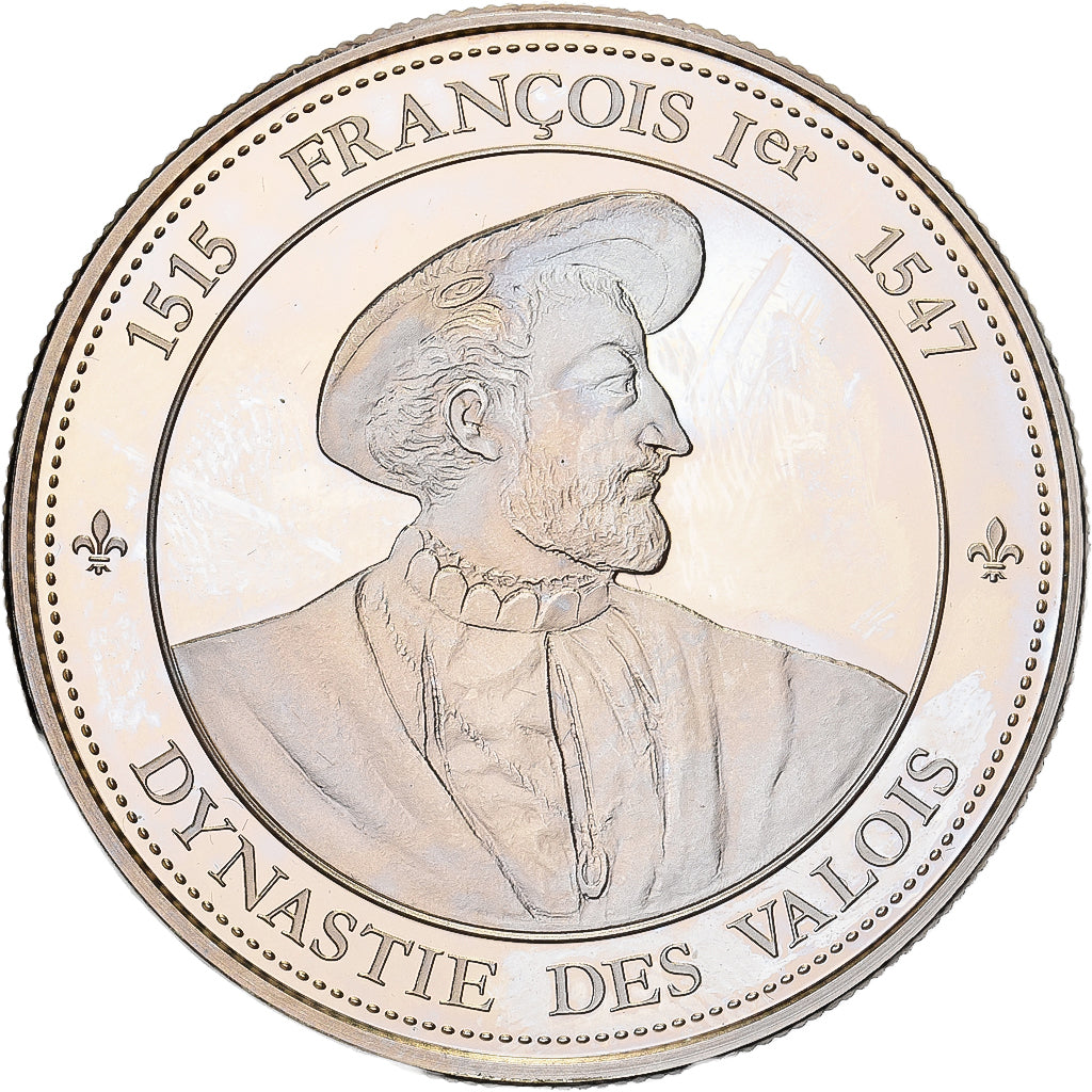 France, Medal, Les Rois de France, François Ier, Copper-nickel, MS(65-70)