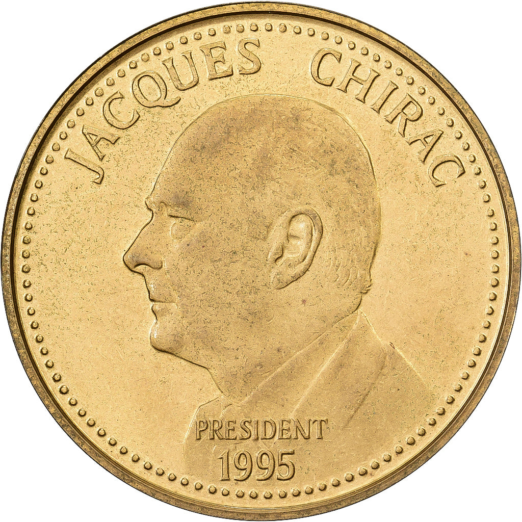 France, Médaille, Jacques Chirac, Elections Présidentielles, 1995, Bronze, SUP