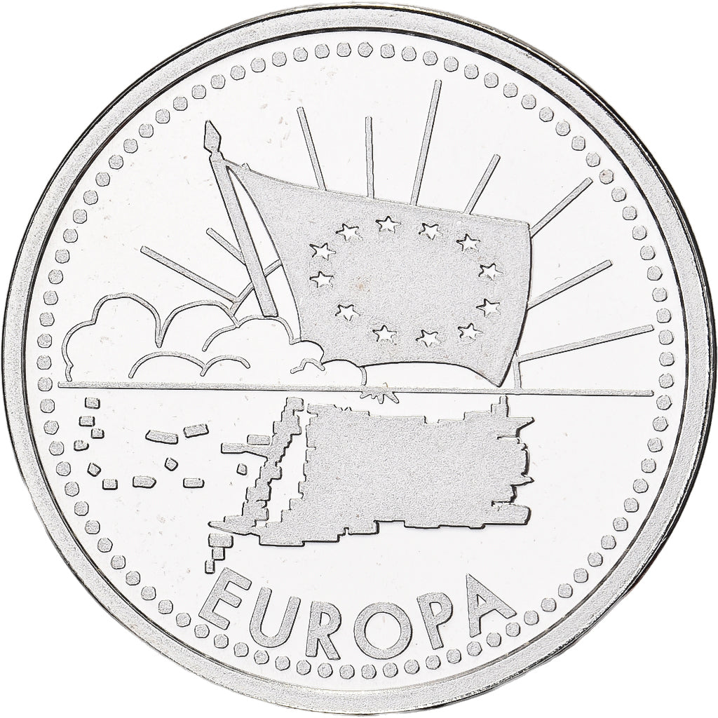 Francia, medaglia, 1997, Argento, 10 Euro Essai, Europa, FDC