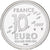 França, medalha, 1997, Prata, 10 Euro Essai, Europa, MS(65-70)