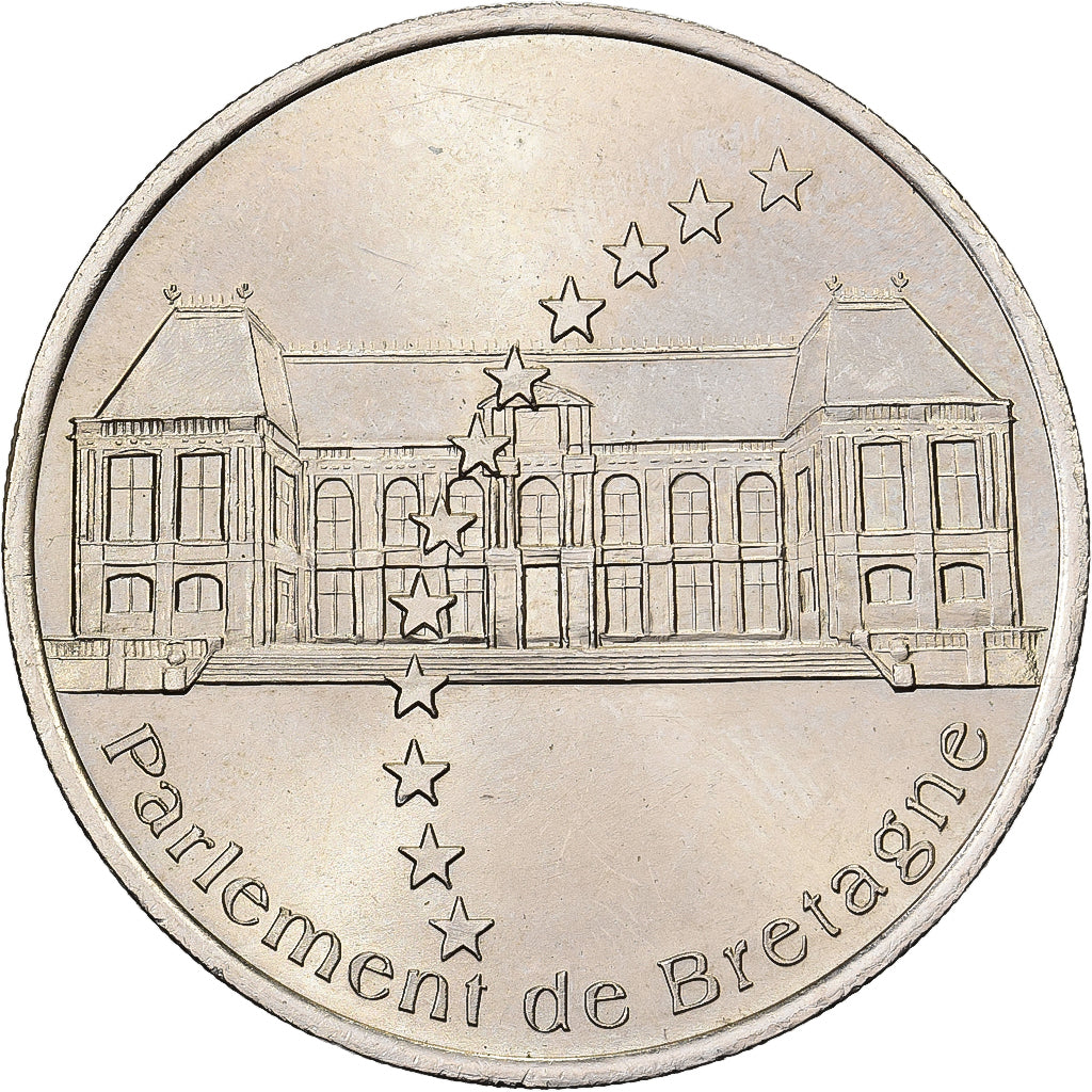 France, 2 Euro de Rennes, 1997, Copper-nickel, MS(63)